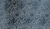 William Morris At Home Fabric, Flora And Foliage Compton Silhouette Velvet, Indigo
